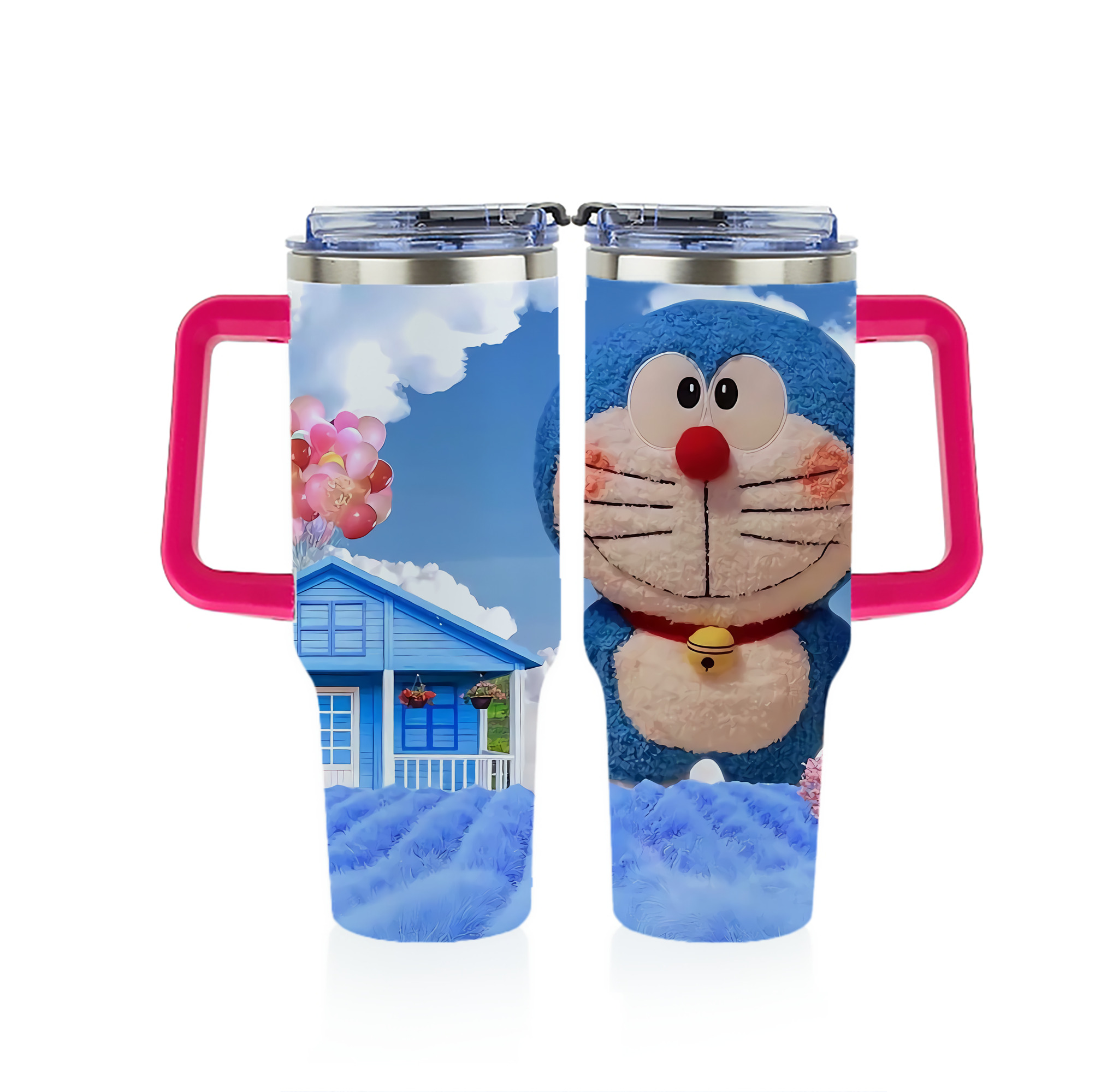 （画像用） ドラえもん Doraemon 1200ｍLフルプリント車用タンブラー